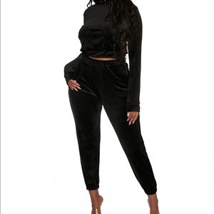 NWT Naked Wardrobe Velour Set